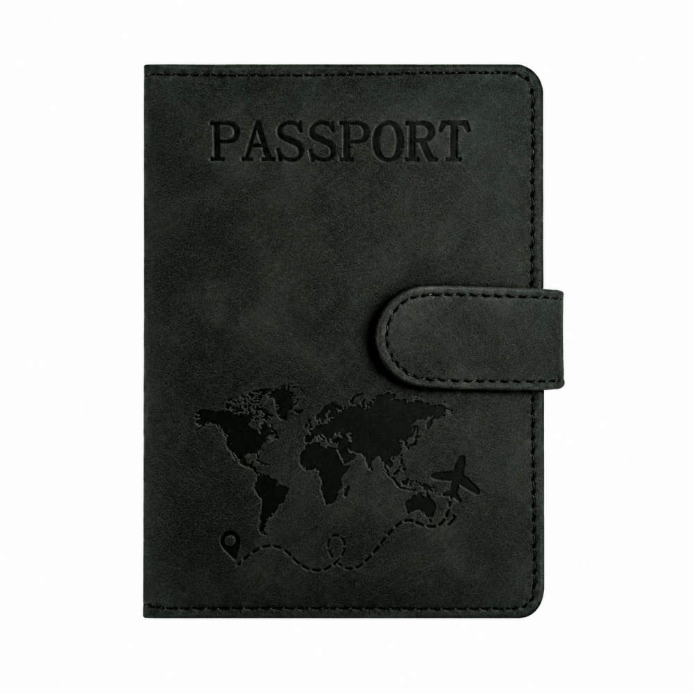 Passport Wallet with Magnetic Closure